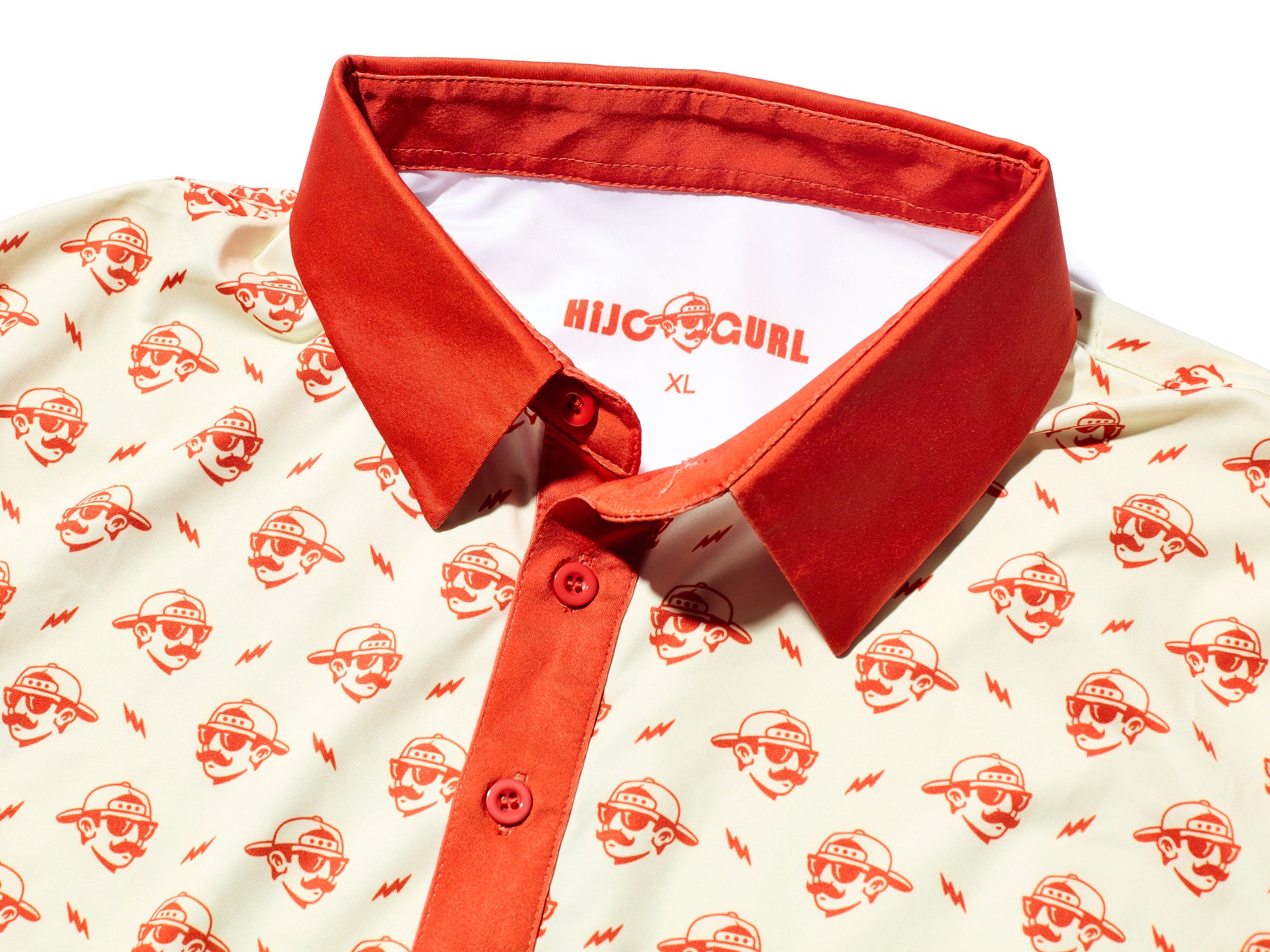 The Face Card (Coral)