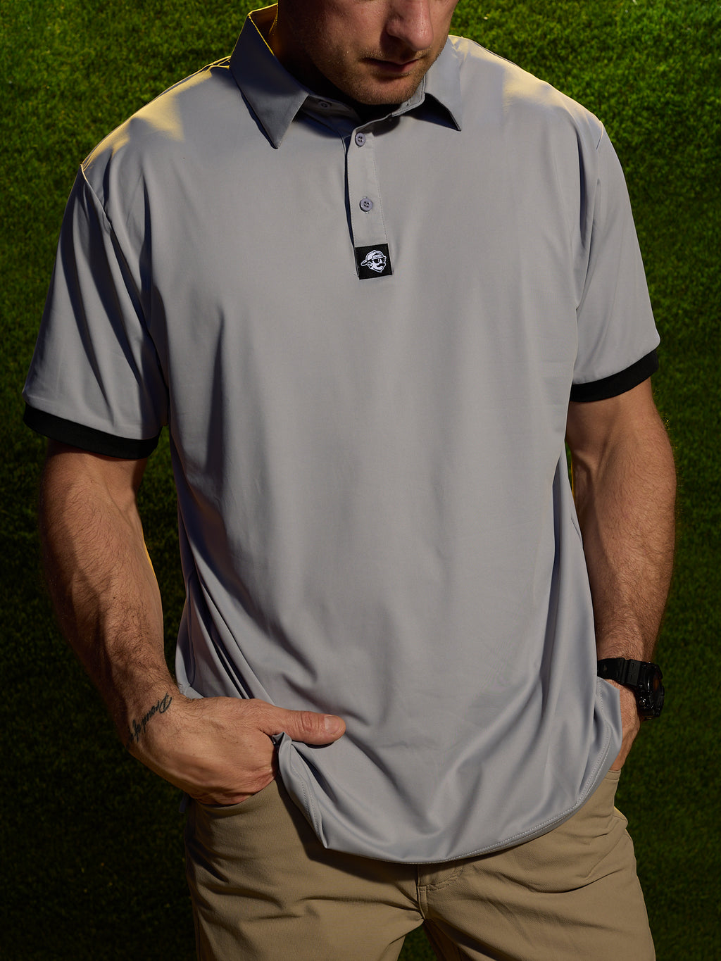 Grey Area Polo