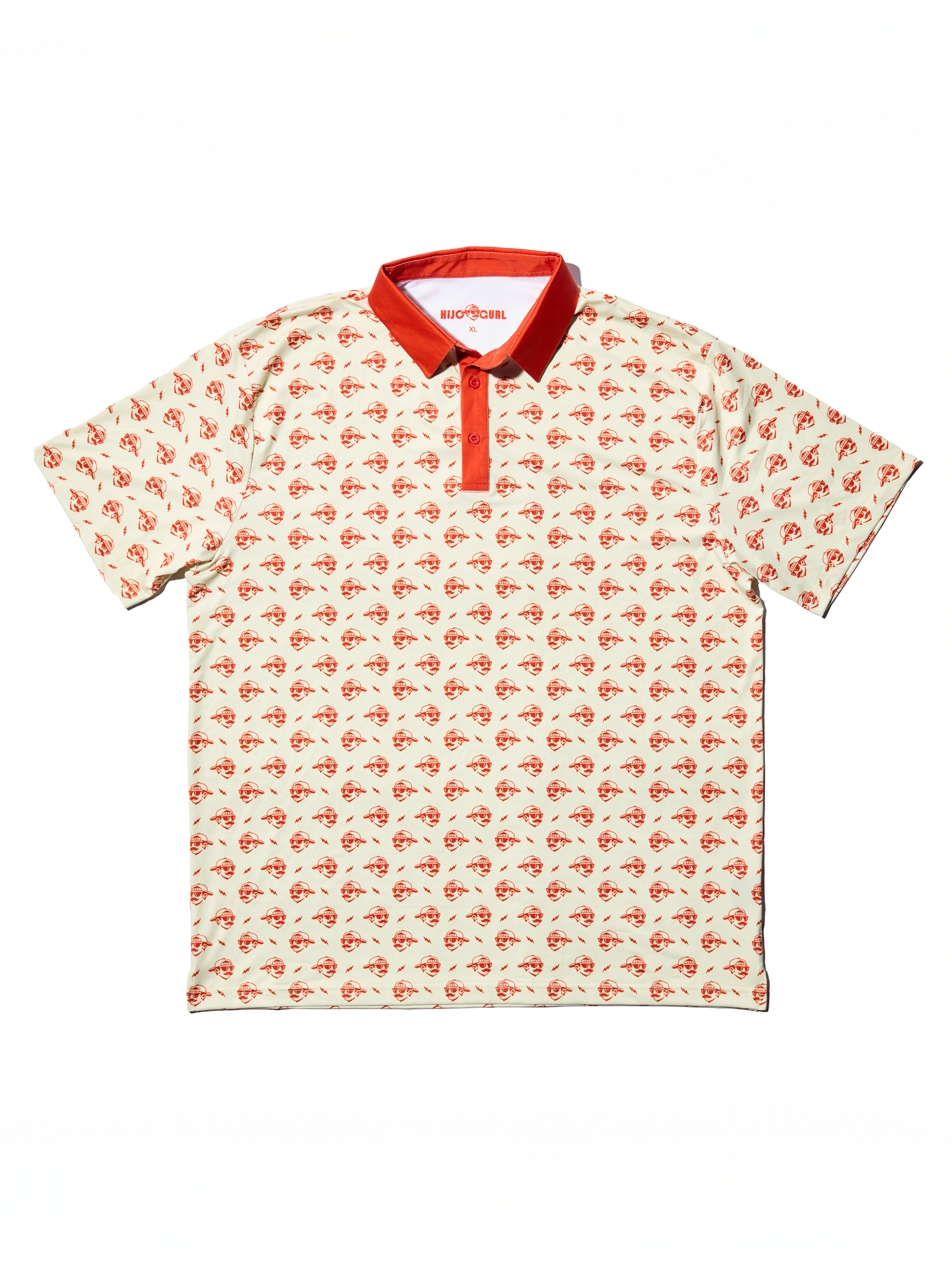 The Face Card (Coral)